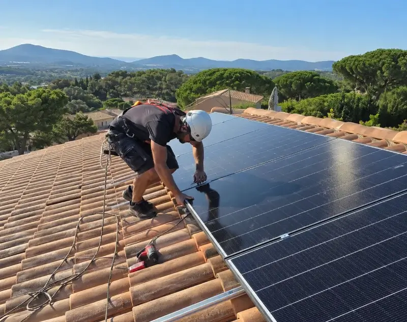 Installateur panneaux solaires Clarafond-Arcine — pose photovoltaïque sur toiture