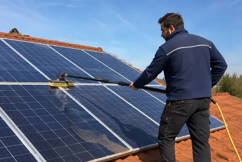 Nettoyage et entretien de panneaux solaires à Clarafond-Arcine